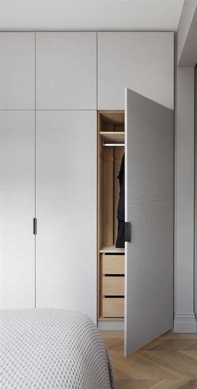 *Wardrobes *
using marine  710 plywood 20yr and mica lamination.. also using soft close hettich hinges for shutters..