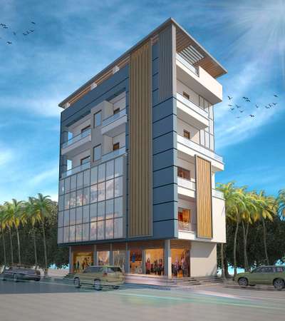for Haider ji 
 #exterior_Work  #FlooringExperts  #ElevationDesign  #exteriors  #3D_ELEVATION  #Comercial_interiors  #comercial