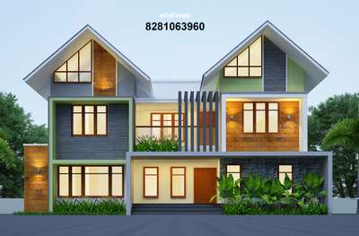 3d elevation 
 #3DPlans  #render3d3d #3d #HouseDesigns #ContemporaryHouse