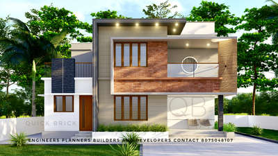 1800 sqfeet 4 bhk at palakkad #HouseDesigns #qbbuilder #qbengineers