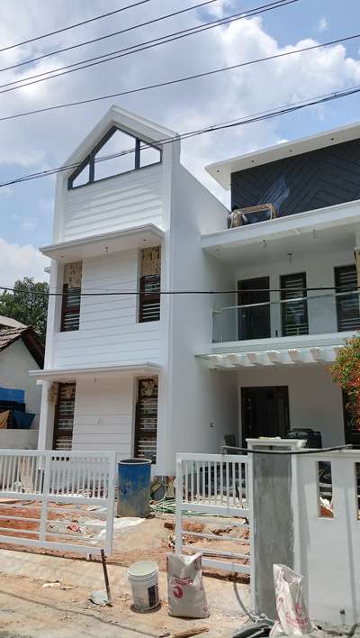 Nearing completion @ Aranattukara....... #keralaplanners #KeralaStyleHouse #keralaarchitectures #keralahomeplans