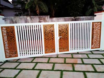 P U white and teak colour combination
spray painting & wood polishing
call   & WhatsApp 9496451016