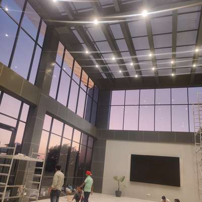 glazing with big skylight at gurgaon sector 76 recently completed