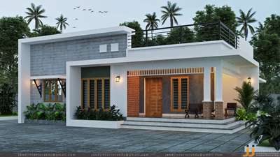 Newly completed work.....3d exterior rendering rupees 2500 per view..... 


 #exteriordesigns  #3drendering  #keralahomedesignz  #modernelevation