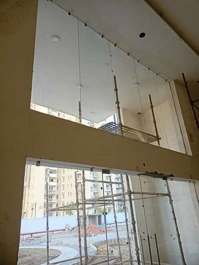 tuffan glass partition fix glass & door