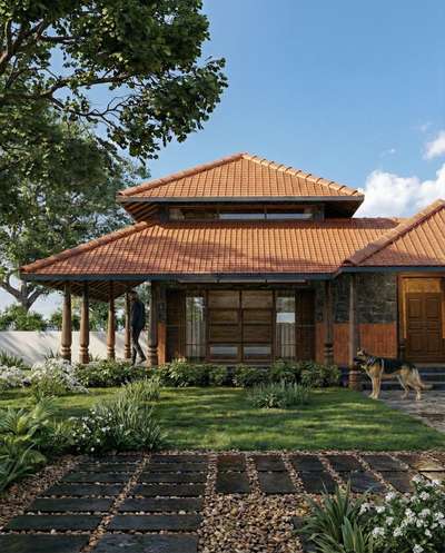 A quiet retreat nestled in the greens of Wayanad.

This farmhouse is designed as a pause from the pace of everyday life — open verandahs, breathable layouts, and materials that age gracefully with time. Surrounded by mist, trees, and layered landscapes, the architecture stays humble and rooted to the earth.

Natural textures, warm tones, and wide openings allow light and wind to move freely through the home. Every space connects back to the land — blurring the boundary between indoors and outdoors.

More than a structure, this farmhouse is an experience of slow mornings, earthy evenings, and a life closer to nature.

#WayanadFarmhouse
#KeralaArchitecture
#FarmhouseDesign
#WayanadHomes
#NatureInspiredDesign
#KeralaHomes
#SustainableArchitecture
#RuralRetreat
#EcoLiving
#GreenHomes
#MinimalArchitecture
#ContemporaryKerala
#IndianArchitects
#BiophilicDesign
#SlowLiving
#DreamFarmhouse
#ResidentialDesign
#KoloApp