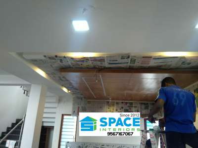 GYPSUM CEILING WITH MICA FINISH