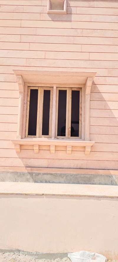 wooden window work for Gram Panchayat deowra