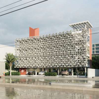 Renovation - Facelifting
Site location - Palarivattom, Ernakulam, Kerala
Client -  Mr. Salim
Site area - 15.5 Cents
Built up area - 13,872 Sqft

A tropical gem in the heart of the city, this commercial property boasts sleek modern design and natural textures.Moreover, you can bring your business to life in this stunning tropical setting, complete with outdoor spaces, natural light, and a relaxed yet professional atmosphere.Seize the opportunity to thrive in this tropical commercial hub, featuring a diverse range of businesses, amenities, and services. Hence, it is much easier to elevate your brand in this iconic tropical landmark, offering unparalleled exposure, stunning architecture, and a prime location.
#commercial_building #landscapearchitecture #facadedesign #rennovationproject #outdoordesign #projectmanagement