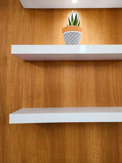 wall shelves
#wallshelves #HomeDecor #interiorideas #interiordesign   #laminates #architecturaldesigner #Architectural&Interior #kerala_architecture #keralahomesdesign #green  #koloapp #recentwork 
For more details and Consultation DM me..