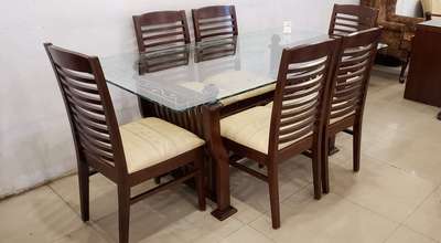 dining set teak wood 45000