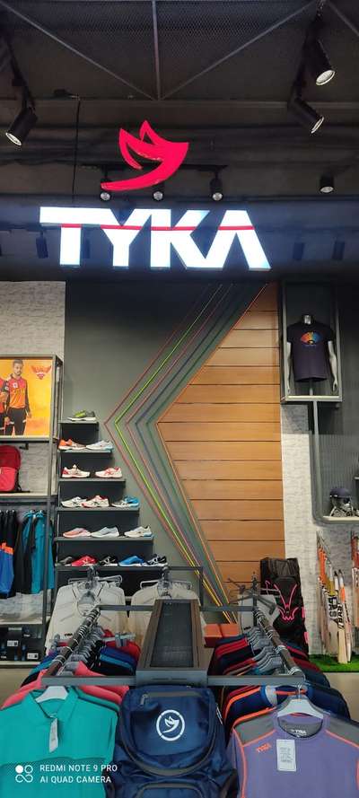 this is sports wear showroom in Gurgaon