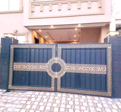 M.S steel gate with imperial finish & design superior quality & finish
 #gates  #finish  #steel