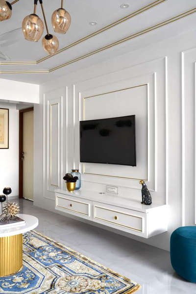 LCD unit design  #lcdunitdesign #LCDpanel #woodenLCDPenl #HouseDesigns #modularwardrobe #moulding