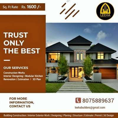 1425sqft വീട് വെറും 25 ലക്ഷം രൂപയ്ക് ഫുൾ ഫിനിഷ് ചെയ്ത🔑🔑🔑കീ കൈമാറുന്നു  🤗 ഈ പ്ലാനിൽ sitout  ,ലിവിങ് റൂം ,3 ബെഡ്‌റൂം  with attached , സെൻട്രൽ ഹാൾ , കിച്ചൻ എന്നിവ ഉൾപ്പെടുന്നു 

വീടെടുക്കാനുള്ള തയ്യാറെടുപ്പിൽ ആണോ, വീടെടുക്കാനുള്ള പ്ലോട്ട് നിങ്ങളുടെ കൈയിൽ ഉണ്ടോ ഞങ്ങൾ നിങ്ങൾക് 💯 ഗുണമേന്മയിൽ വീട് നിർമിച്ച നൽകും😊🔑🏡🏡🏡 കൂടുതൽ വിവരങ്ങൾ അറിയാൻ ഉടൻ തന്നെ വിളിക്കൂ.
☎️  8075889637
http://wa.me/+918089902878

LEEHA BUILDERS AND  DEVELOPERS 

 
For more details-
Ph :http://wa.me/+918075889637

#leehabuilders #leehaconstruction
#constructionsite #home #HouseDesigns #ElevationHome #SmallHouse  #HouseConstruction #homesweethome #3DPlans #35LakhHouse #steelstructure  #pavingstone #KeralaStyleHouse  #keralahomedesignz  #modernkitchen  #ModularKitchen
 #budgethomeplan  #BuildingSupplies  #buildersinkerala  #BathroomTIles  #homesweethome #veed  #InteriorDesigner