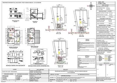 Panchayath Submission drawing #ProposedResidentialProject #HouseDesigns #WestFacingPlan