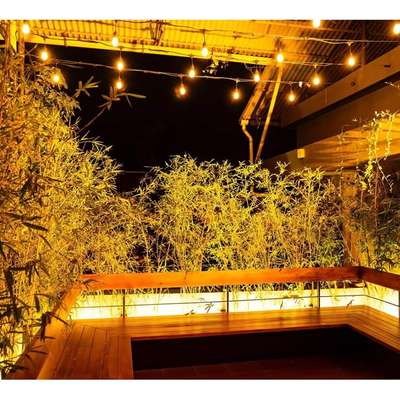 bamboo garden#terrace garden by tropical roots landscaping#client-drunken monkey kadavanthra kochi