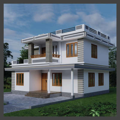 #3d #ElevationDesign #elevations #frontElevation #rendering  #house