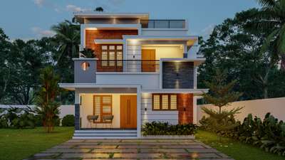 Residence for Mr Prakasan and family 🥰
1800 sqft House


#newhousedesignkerala