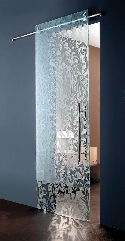 Aron villa glass slide door  #GlassDoors