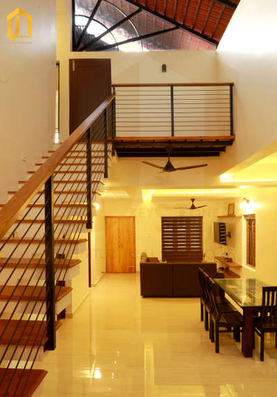 Interior design for residence at Mukhathala by Keystone Architectural Design Studio.
