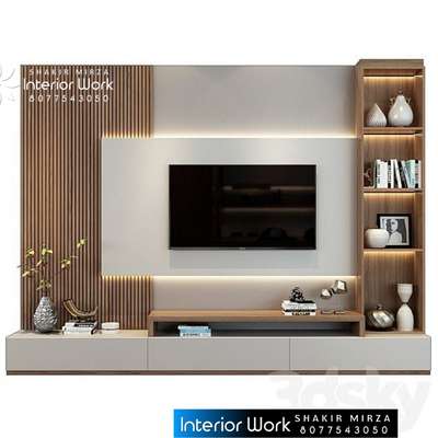 #LivingRoomTVCabinet #tvunitinterior #tvbackpaneling work ka liya contact kare 8077543050