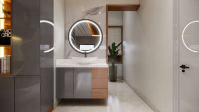 “A refined balance of glossy surfaces, natural textures, and functional elegance. Designed for calm, crafted for everyday living.”

#InteriorDesign #HomeDecor #ModernInteriors #BathroomDesign #VanityDesign #MinimalHome #LuxuryInteriors #ContemporaryDesign #HomeAesthetics #InteriorInspo #DesignDetails #MarbleDesign #WoodAccents #SleekDesign #ModernVanity #interiorgoals2025