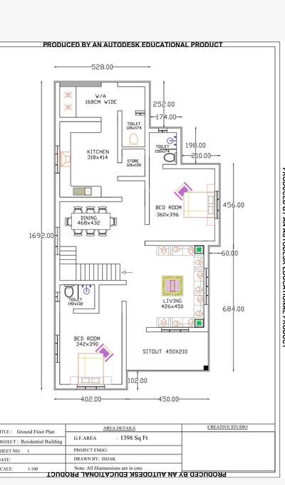 2431 sqft 

4bhk house
g. f area 1398 
f.f area 1033 
residential buildings


 #plan  #KeralaStyleHouse  #architecturedesigns  #ElevationHome  #HouseConstruction  #Contractor  #budget_home_simple_interi