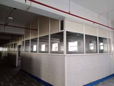 Aluminium partition