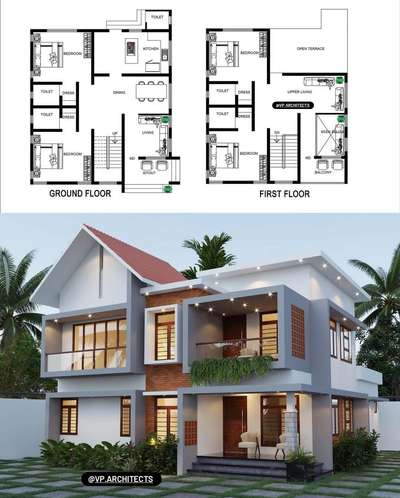 #vparchitects 
#ElevationHome 
#vikasprajapati