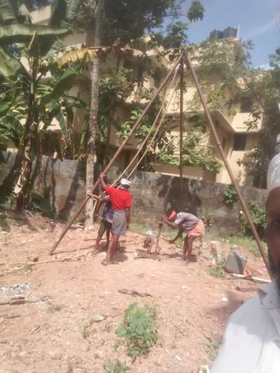 Soil testing @Nedumangad Site