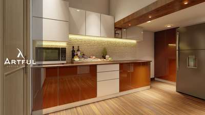 Modular kitchen  #ModularKitchen 
 #3Ddesigner  #3Ddesign