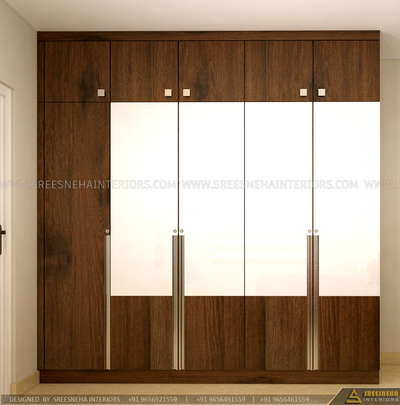 wardrobe #sreesnehainterior #modern #home #interior