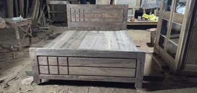 wooden Box bed  #