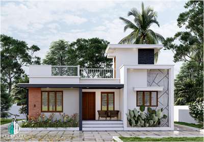 Budget Friendly Home
Area - 1140 sqft
Client - Arun 
Place - Adoor
Amount - 18 lakhs