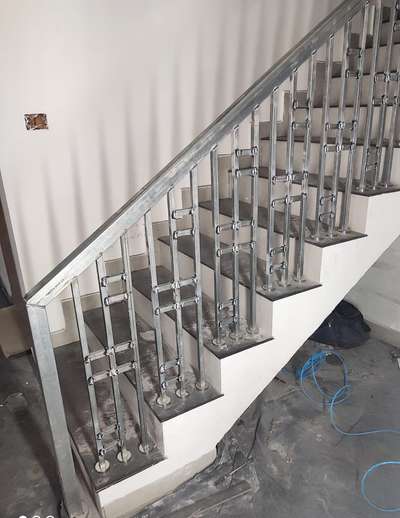 ongoing work @chengannur
 #StaircaseDecors #StaircaseHandRail #GlassHandRailStaircase #SteelStaircase #gihandrail #StainlessSteelBalconyRailing #handrailing #railing #interriordesign #Pathanamthitta #mshandrails #handrailsforkings