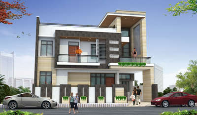 *Front 3d view with working elevation *
Fast and good quality