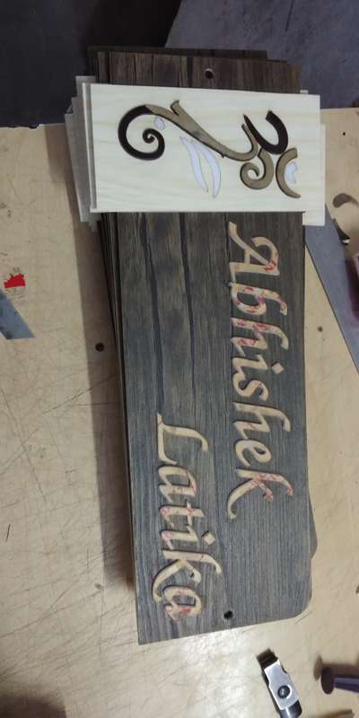 *name plates*
 5 day