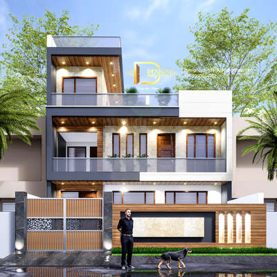 30'house elevation  #Architect  #architecturedesigns