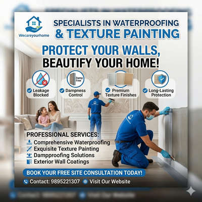 #WaterProofing  #TexturePainting