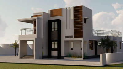 Two storey villa @ trissur