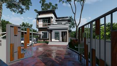 New one #exteriordesigns  #ContemporaryHouse  #newmoderndesign #architecturekerala #architecturedaily #modernelevation