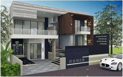 modern facade  #grahchavi
elevation design