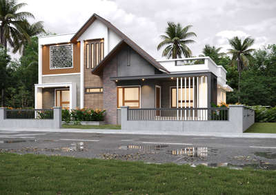 #modernhouses  #stylish  #HouseDesigns  #KeralaStyleHouse