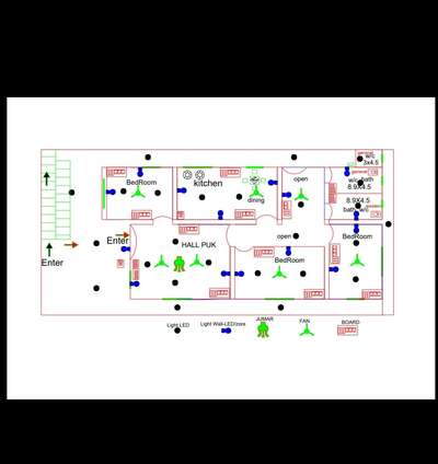 my new contract in Dharwad....
   my new planning for house wiring