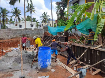 Retaining wall Concrete