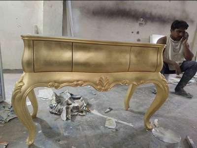 furniture with golden dinish