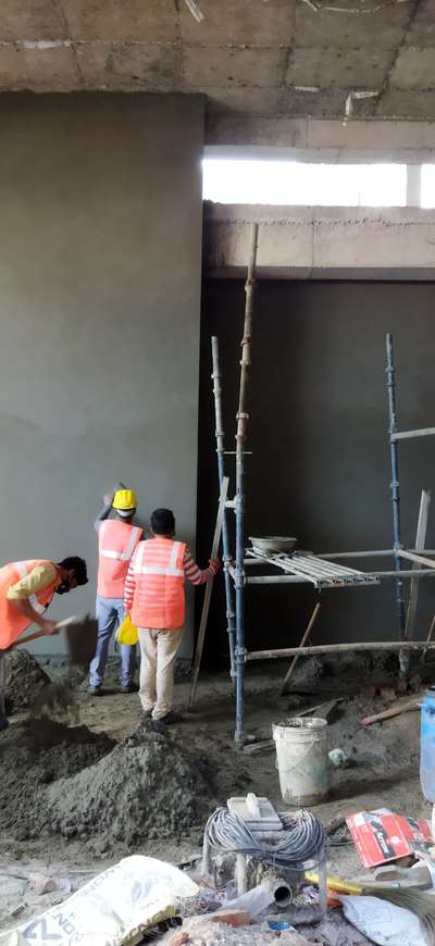 #plaster work#quality#ground floor#industrial project#civil work