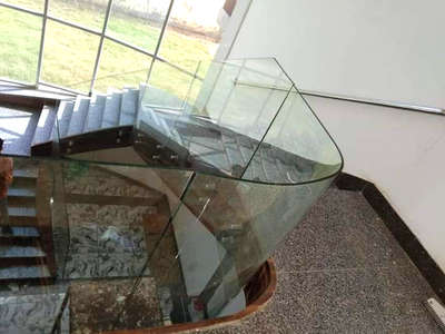 # # glass railing baned glass # # # #