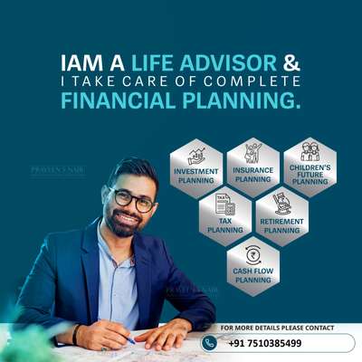 I AM A LIFE ADVISOR & I TAKE CARE OF COMPLETE FINANCIAL PLANNING

Mob: 7510385499
Email : info@homeloanadvisor.in
Website : www.homeloanadvisor.in